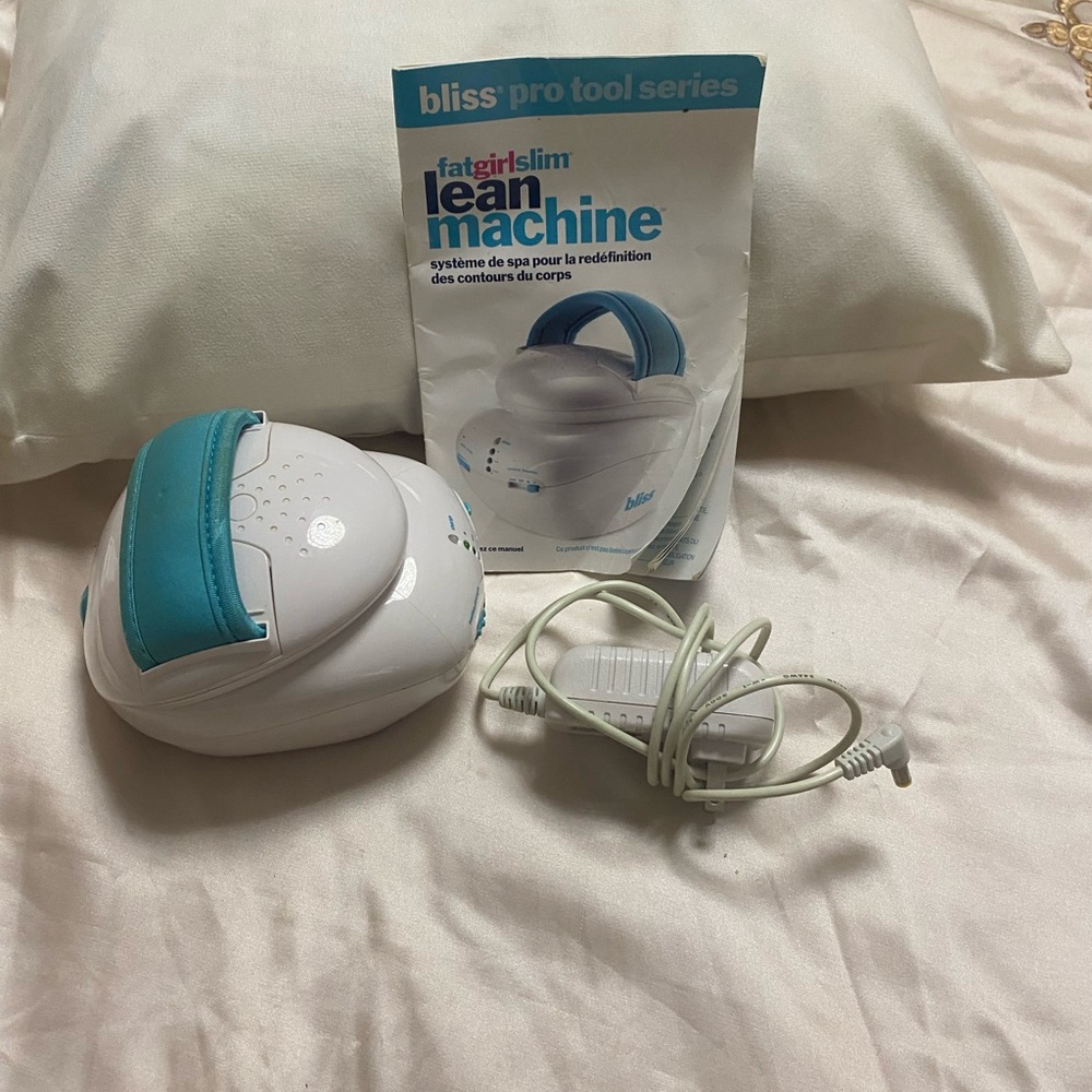 Bliss Fatgirlslim Lean Machine in White and Teal